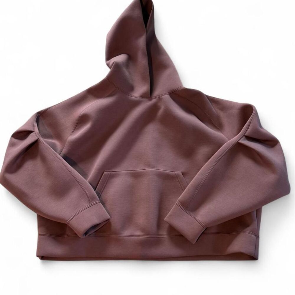 Nike Pregame Heavyweight Oversized Scuba Hoodie - "Tattoo" Dusty Rose